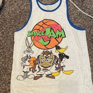 Space jams 1 tank top